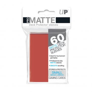 Ultra Pro - Matte Sleeves Mini - Solid Red