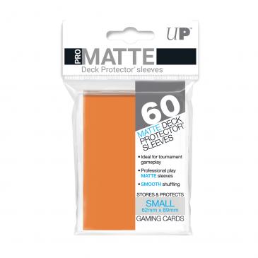 Ultra Pro - Small Deck Protector Sleeves Matte - Orange