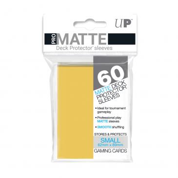 Ultra Pro - Small Deck Protector Sleeves Matte - Yellow