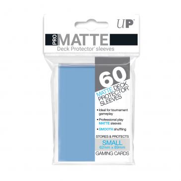 Ultra Pro - Small Deck Protector Sleeves Matte - Light Blue