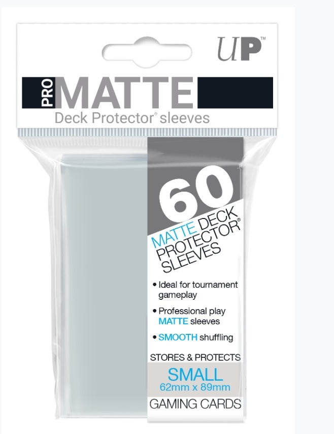 Ultra Pro - Small Deck Protector Sleeves Matte - Clear