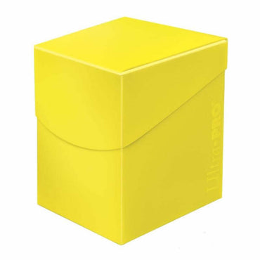 Ultra Pro - Eclipse - Pro-100+ Deck Box - Lemon Yellow