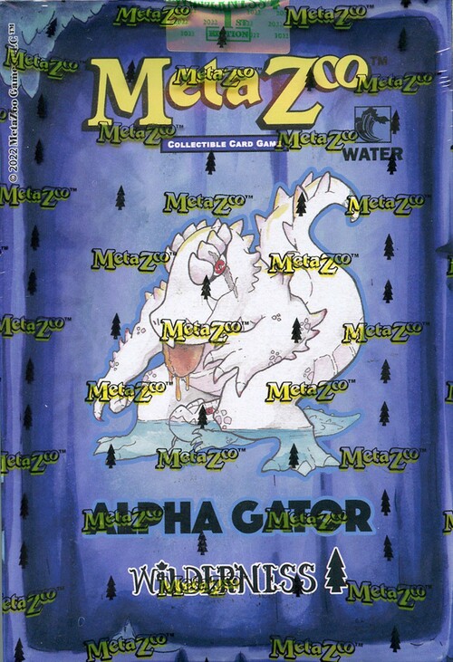 Metazoo: Wilderness Tribal Theme Deck - Alpha Gator (1ST EDITION) *Sealed*