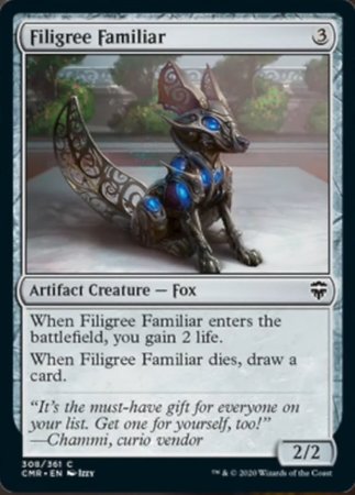 Filigree Familiar [Commander Legends]