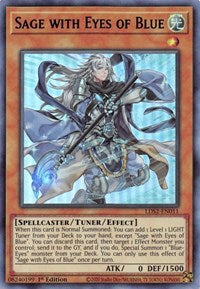 Sage with Eyes of Blue (Blue) [LDS2-EN011] Ultra Rare