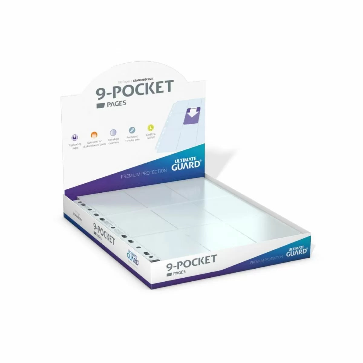 Ultimate Guard 9-Pocket Pages (100 Pages)