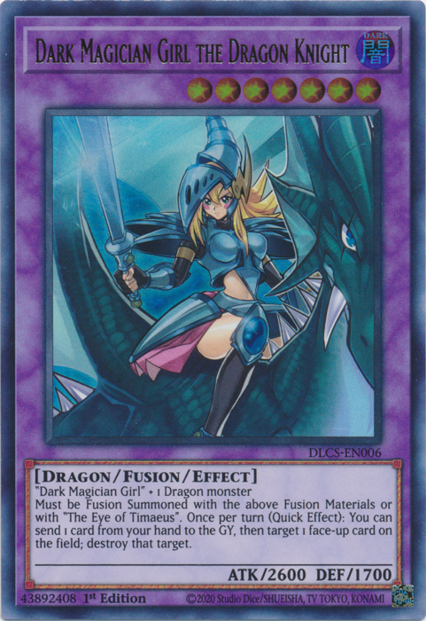 Dark Magician Girl the Dragon Knight [DLCS-EN006] Ultra Rare
