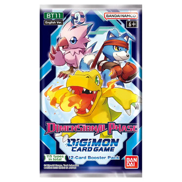Digimon Card Game Series 11 - Dimensional Phase Booster Pack (BT11) *Sealed*