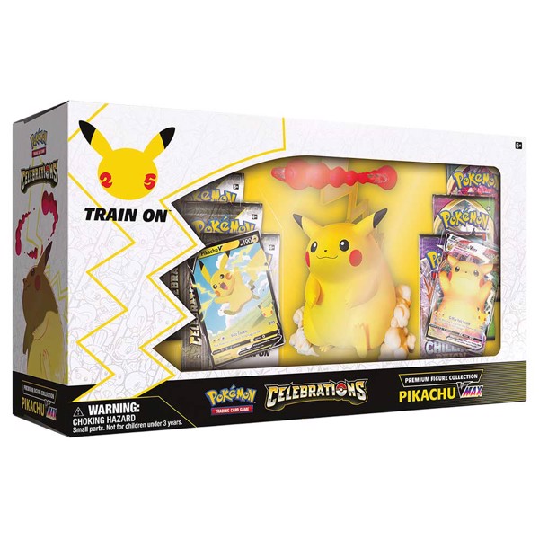 Pokemon TCG: Celebrations Pikachu VMAX Premium Figure Collection *Sealed*