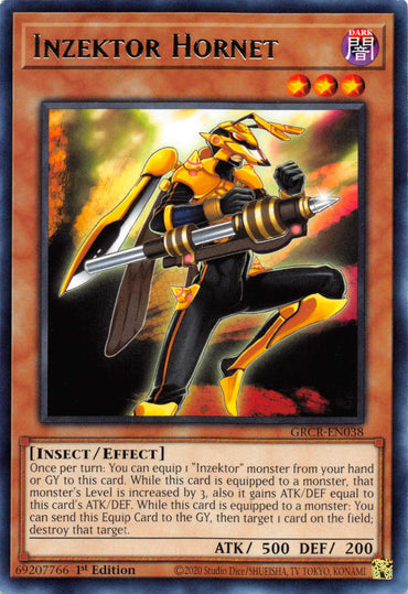 Inzektor Hornet [GRCR-EN038] Rare