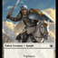 Knight (7) // Spirit (14) Double-Sided Token [March of the Machine Commander Tokens]