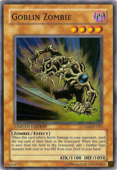 Goblin Zombie [CRMS-ENSE2] Super Rare