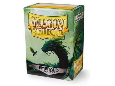 Dragonshield Sleeves - Matte Emerald (Standard Size 100 Pack)