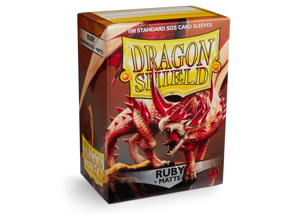 Dragonshield Sleeves - Matte Ruby (Standard Size 100 Pack)