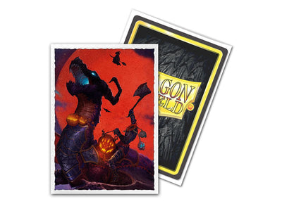 Dragonshield Sleeves - Halloween Dragon Art Sleeves (Standard Size 100 Pack)
