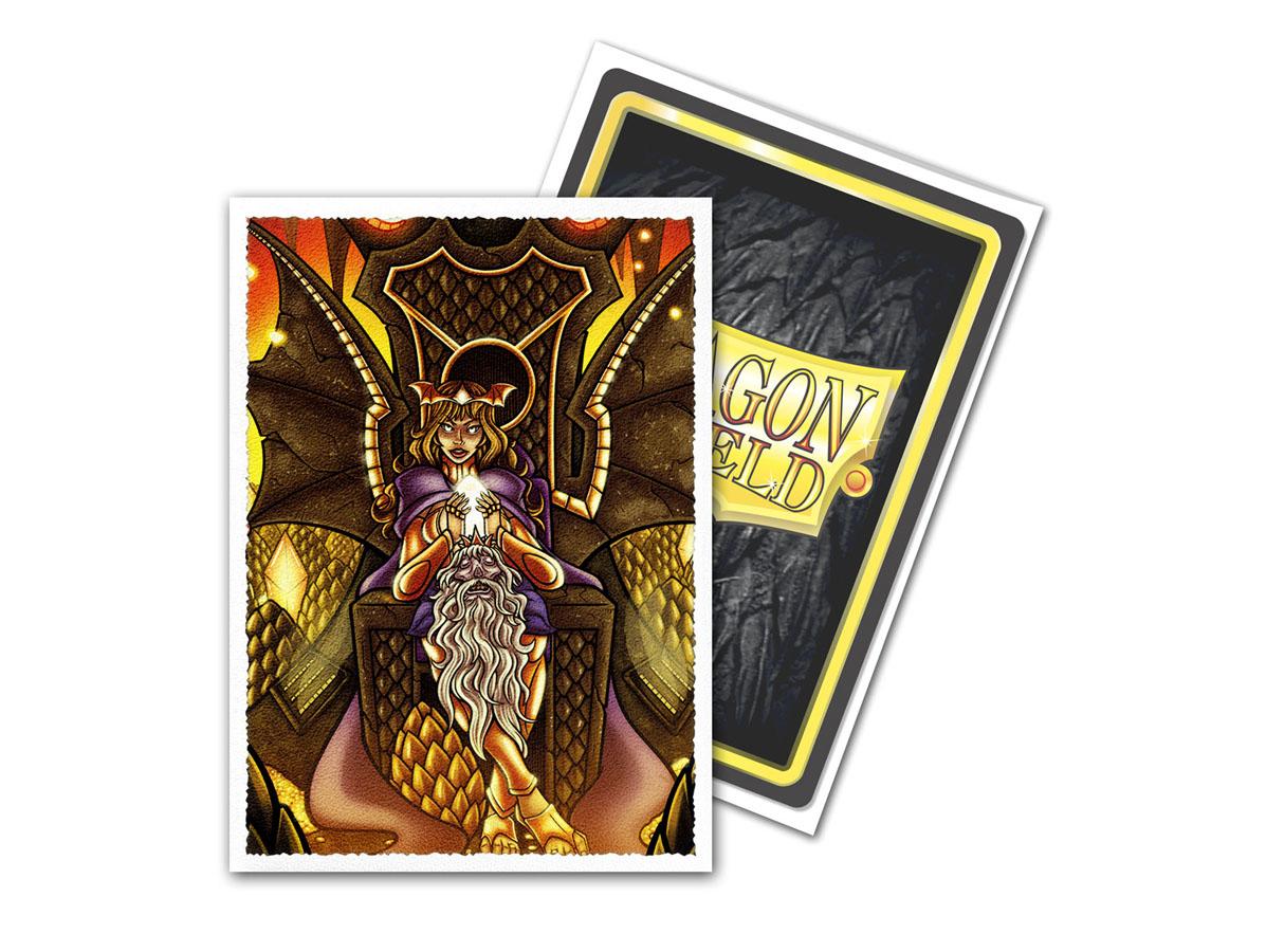 Dragonshield Sleeves - Queen Athromark 3 Matte Art Sleeves (Standard Size 100 Pack)
