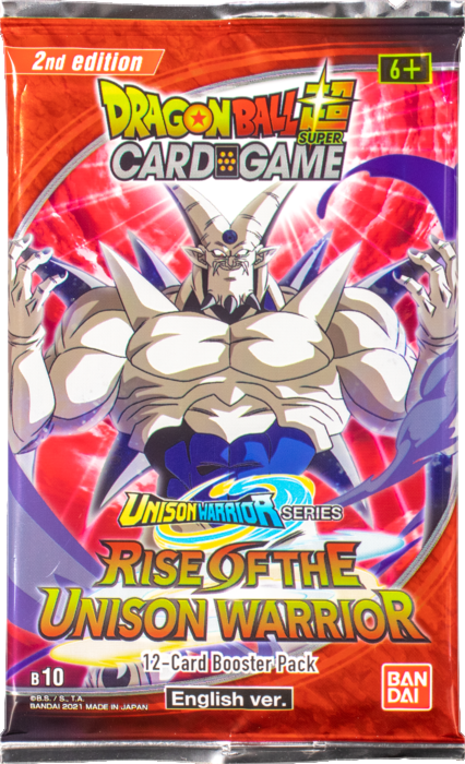 Dragon Ball Super Card Game: UW1 Rise of the Unison Warrior Booster Pack SECOND EDITION *Sealed*
