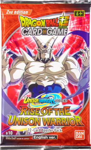 Dragon Ball Super Card Game: UW1 Rise of the Unison Warrior Booster Pack SECOND EDITION *Sealed*