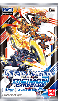 Digimon Card Game Series 6 - Double Diamond Booster Pack (BT6) *Sealed*