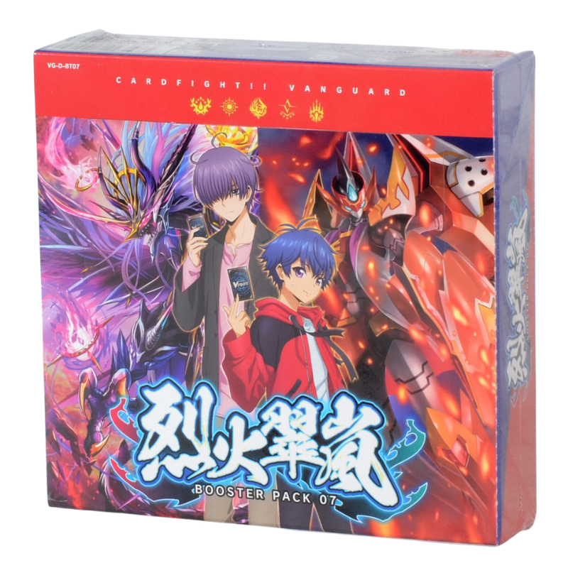 CardFight Vanguard TCG: [D-BT07] Raging Flames Against Emerald Storm Booster Box