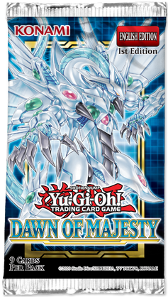 Yugioh! Booster Packs: Dawn of Majesty *Sealed*