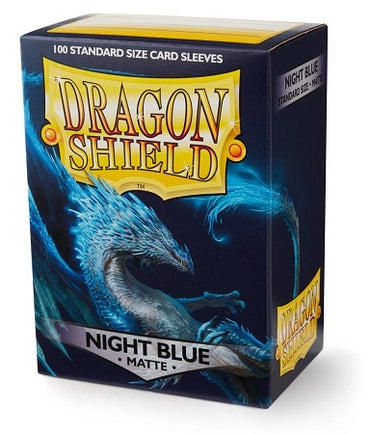 Dragonshield Sleeves - Matte Night Blue (Standard Size 100 Pack)