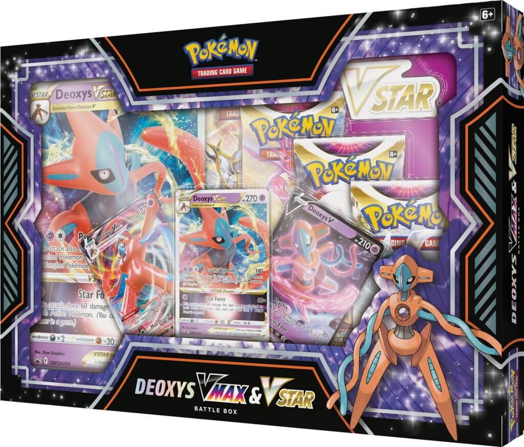 Pokemon TCG: VMAX & VSTAR Battle Box - Deoxys *Sealed*