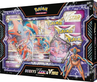 Pokemon TCG: VMAX & VSTAR Battle Box - Deoxys *Sealed*