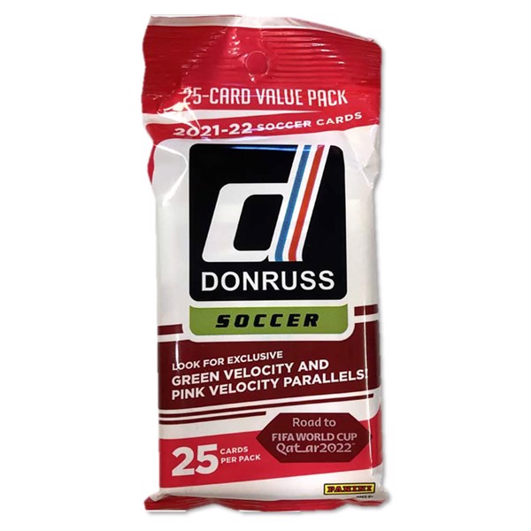 2021-22 Panini Soccer Donruss Fat Pack (Road to Qatar)