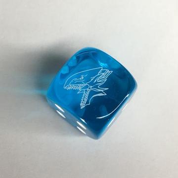 Official Yu-Gi-Oh! Blue-Eyes White Dragon Dice - LDS2