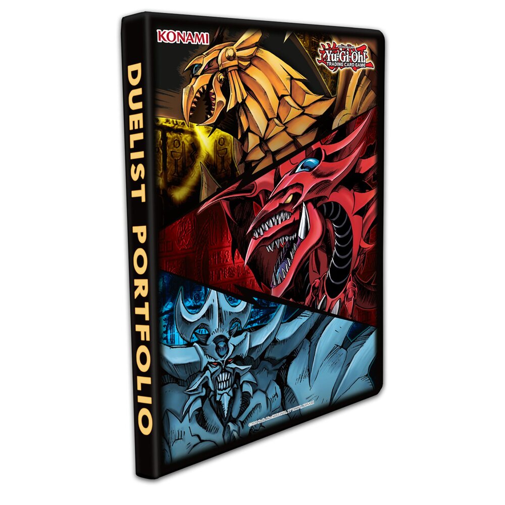 Yugioh! Slifer, Obelisk, & Ra 9-Pocket Duelist Portfolio