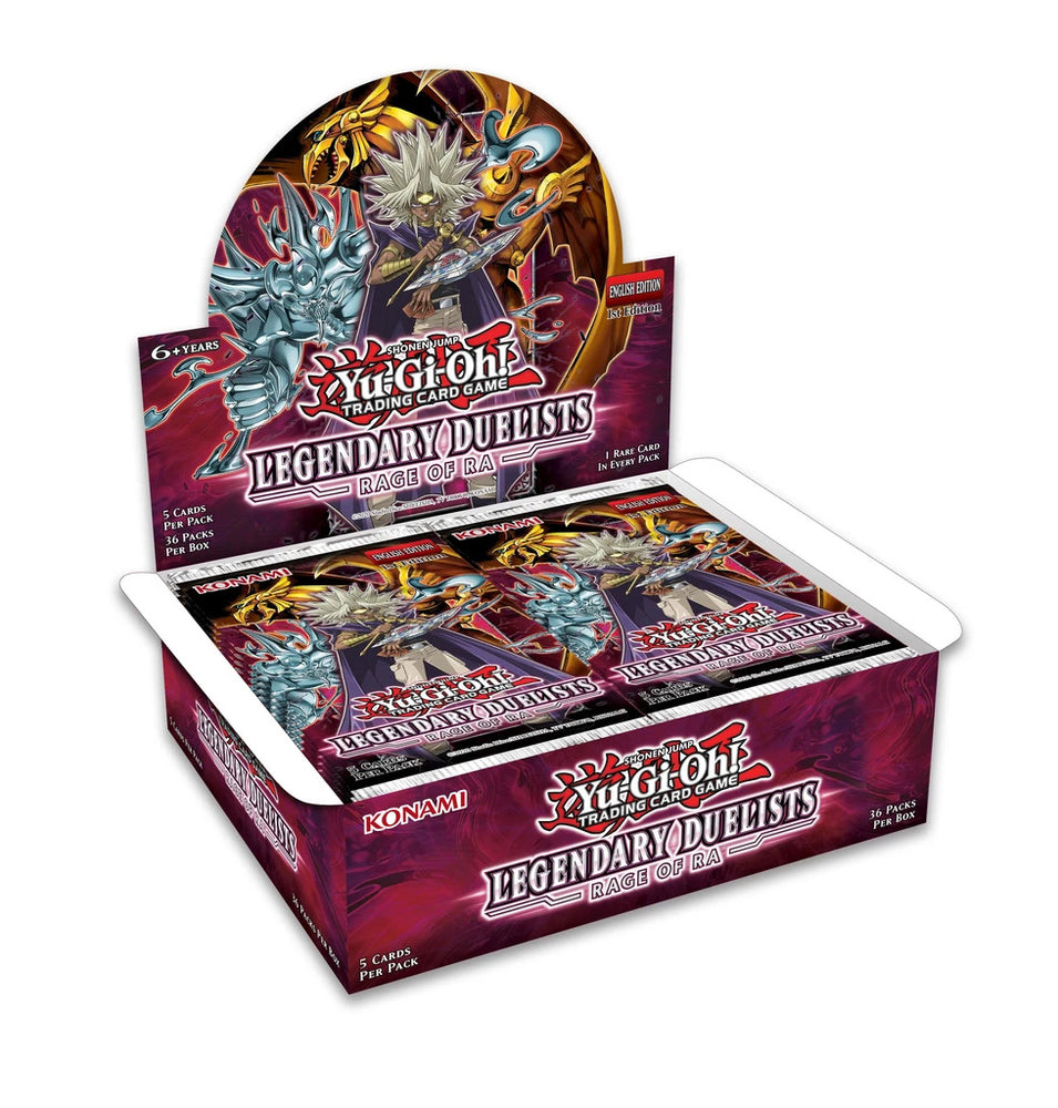 Yugioh! Booster Boxes: Legendary Duelists: Rage of Ra *Sealed*