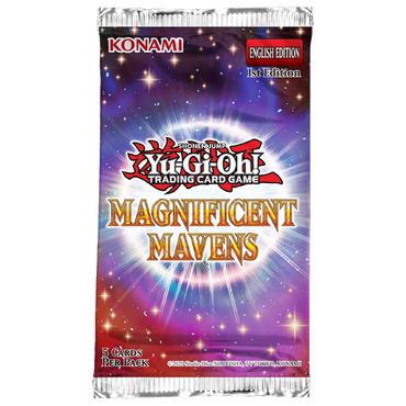 Yugioh! Booster Packs: Magnificent Mavens (SINGLE PACK) *Sealed*