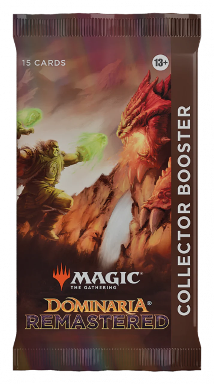 Magic: The Gathering - Dominaria Remastered Collector Booster Pack *Sealed*