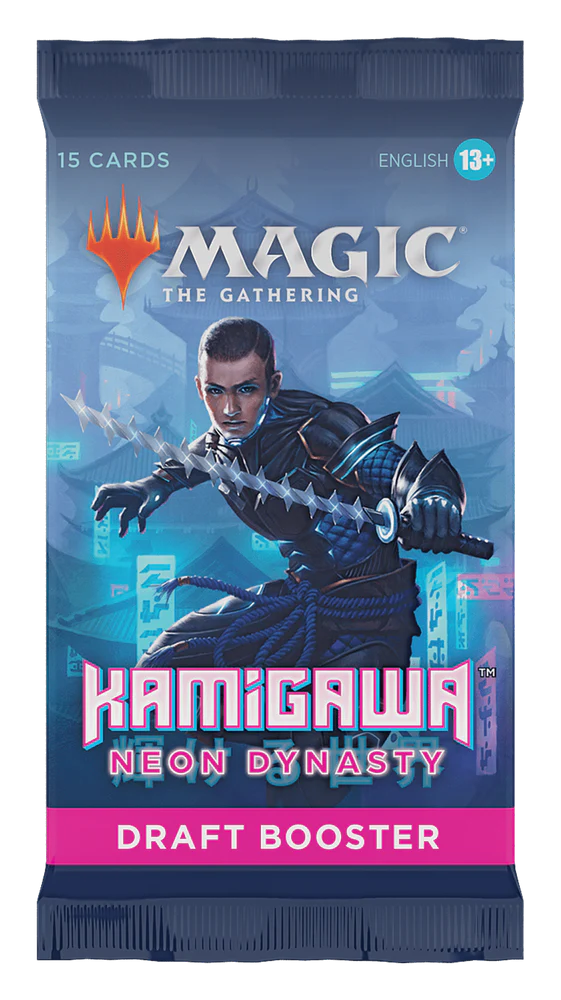 Magic: The Gathering - Kamigawa Neon Dynasty Draft Booster Pack *Sealed*