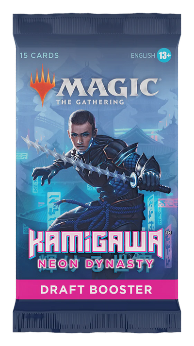 Magic: The Gathering - Kamigawa Neon Dynasty Draft Booster Pack *Sealed*