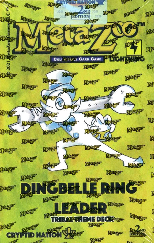 Metazoo: Cryptid Nation Tribal Theme Deck - Dingbelle Ring Leader [Lightning] (2ND EDITION) *Sealed*
