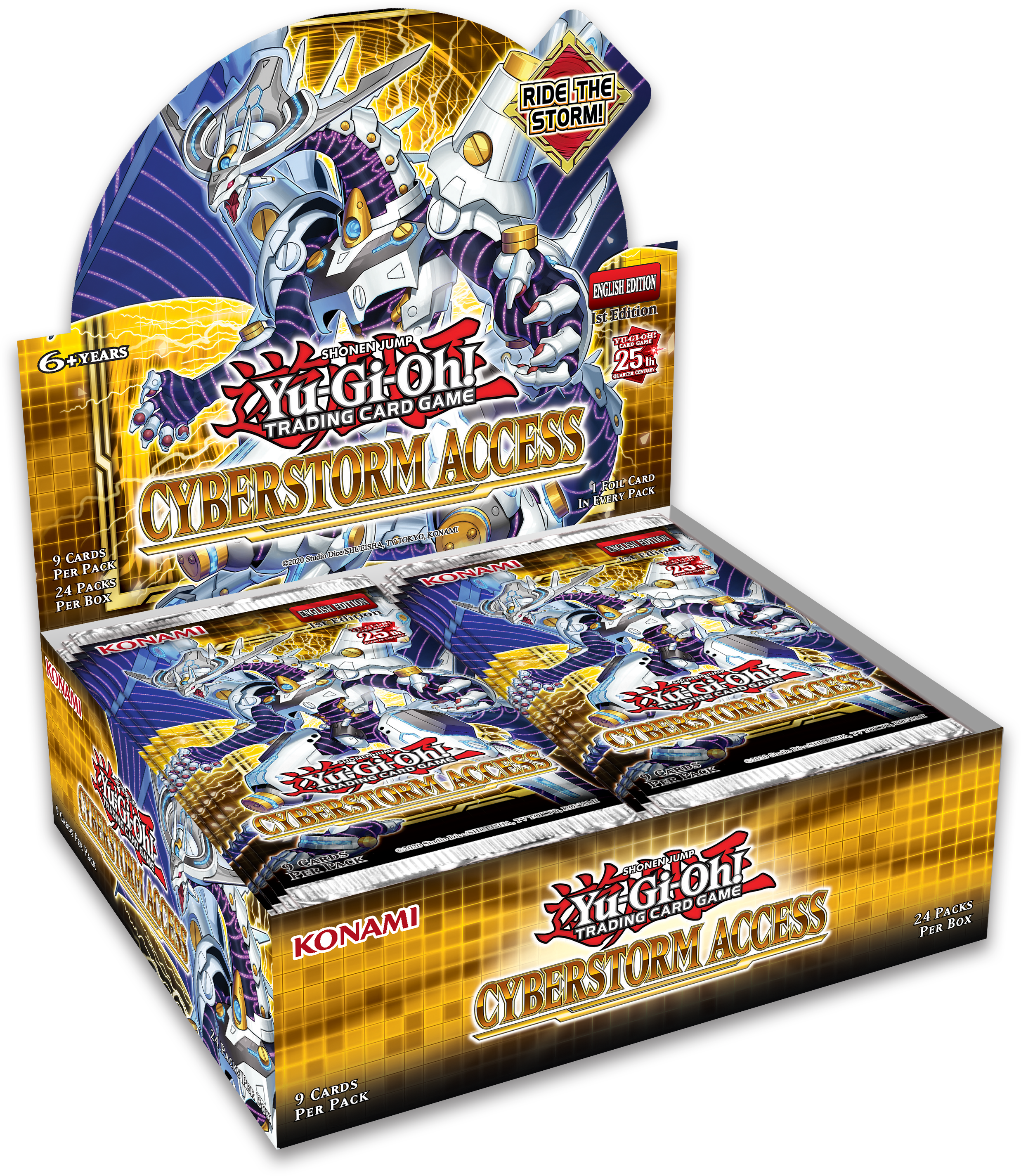 Yugioh! Booster Boxes: Cyberstorm Access *Sealed*