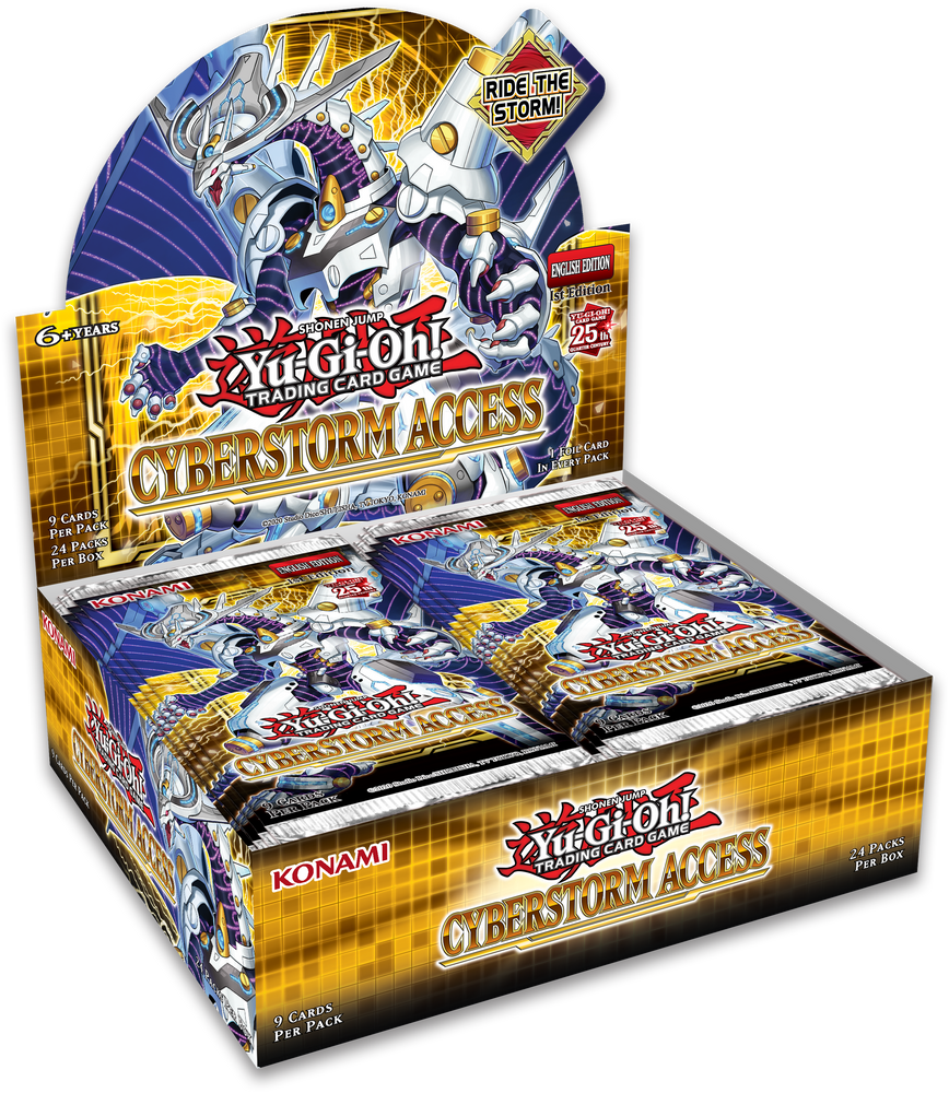 Yugioh! Booster Boxes: Cyberstorm Access *Sealed*