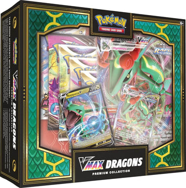 Shiny Mega Rayquaza Deck Box with Two Dividers for Pokemon Trading Cards -  Epic Kids Toys