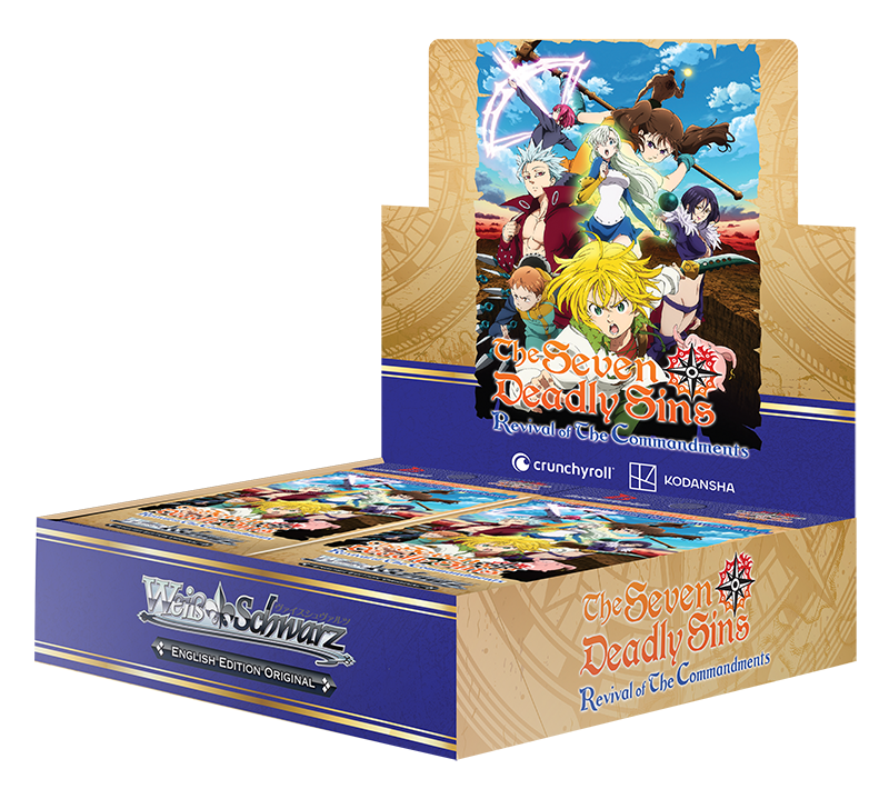 Weiss Schwarz: The Seven Deadly Sins: Revival of The Commandments Booster box Sealed