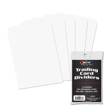 BCW - Trading Card Dividers (10)