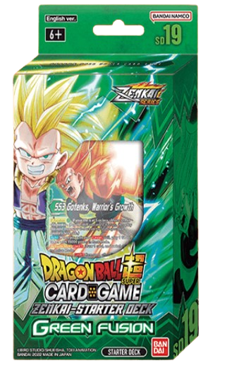 Dragon Ball Super Card Game:  Zenkai - Starter Deck Green Fusion (SD19) *Sealed*