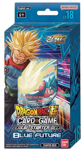 Dragon Ball Super Card Game:  Zenkai - Starter Deck Blue Future (SD18) *Sealed*