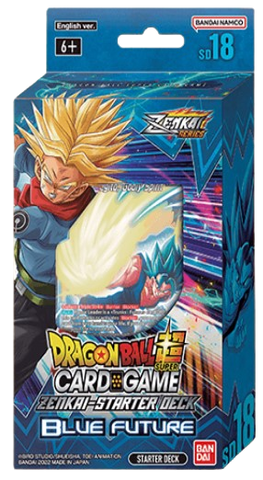 Dragon Ball Super Card Game:  Zenkai - Starter Deck Blue Future (SD18) *Sealed*