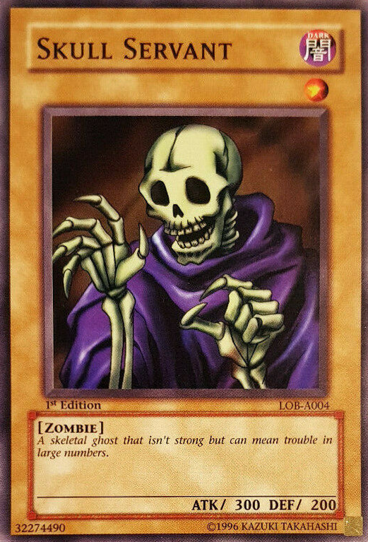 Skull Servant [LOB-A004] Common