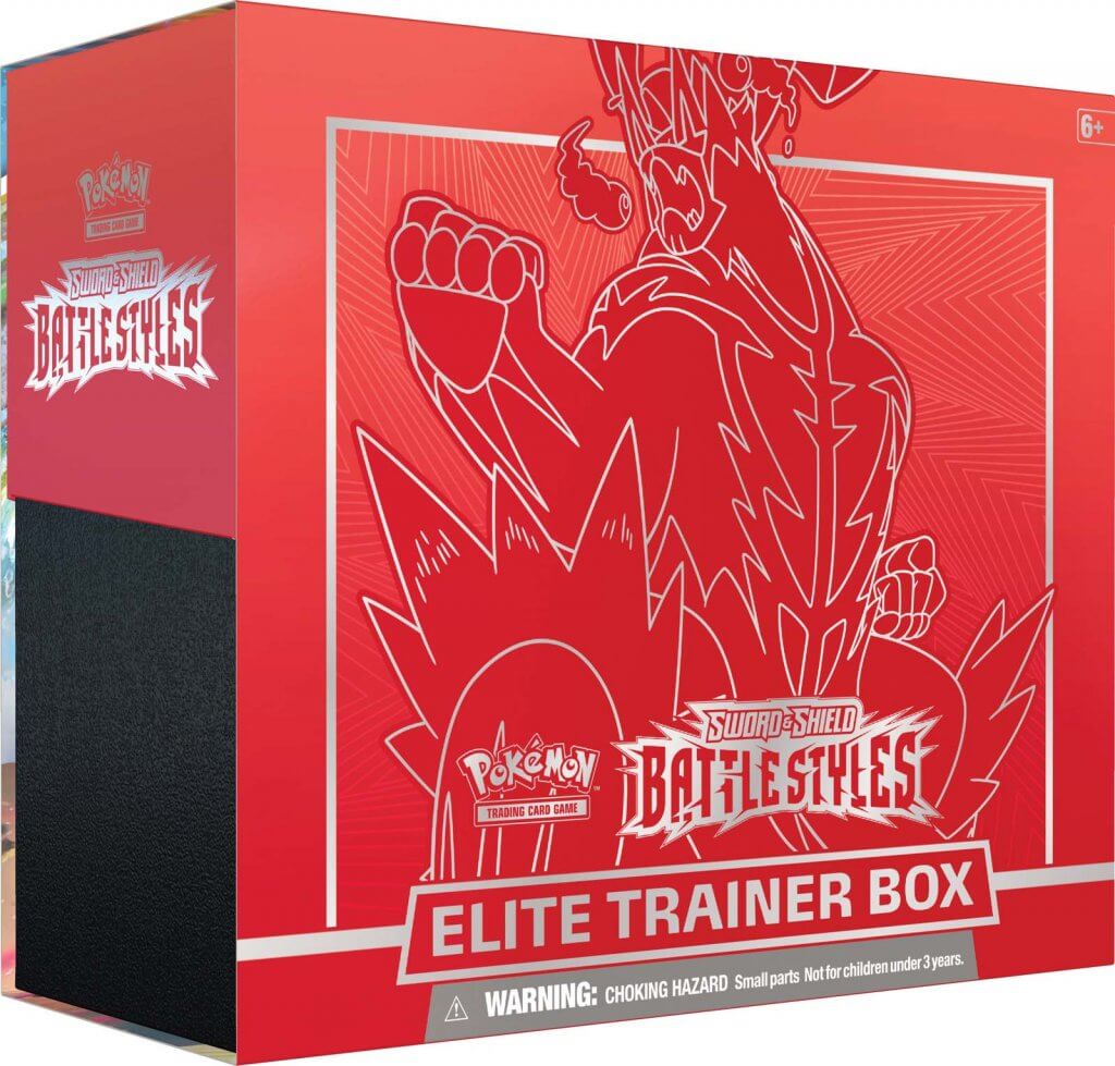 Pokemon TCG Battle Styles: Elite Trainer Box - RED *Sealed*