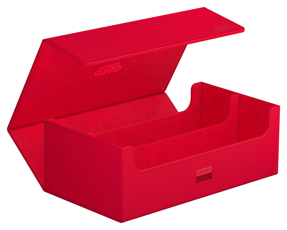 Ultimate Guard Arkhive Flip Case XenoSkin 800 - Red Monocolor