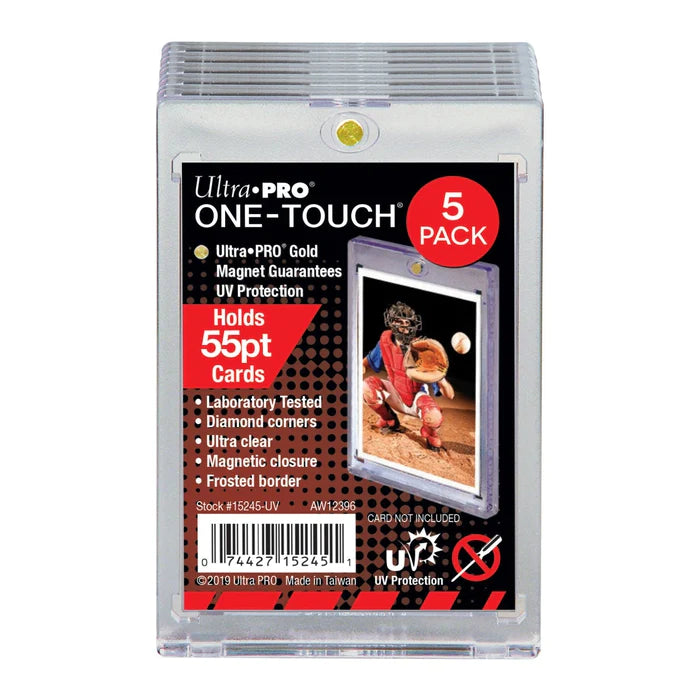 Ultra Pro - ONE TOUCH - 5 Pack - 55PT w/Magnetic Closure