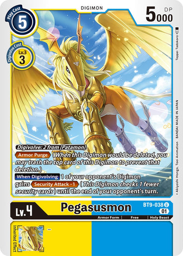 Pegasusmon [BT9-038] [X Record]